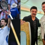 Mk Stalin meeting Novak Djokovic