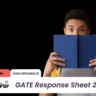 GATE Response Sheet 2024