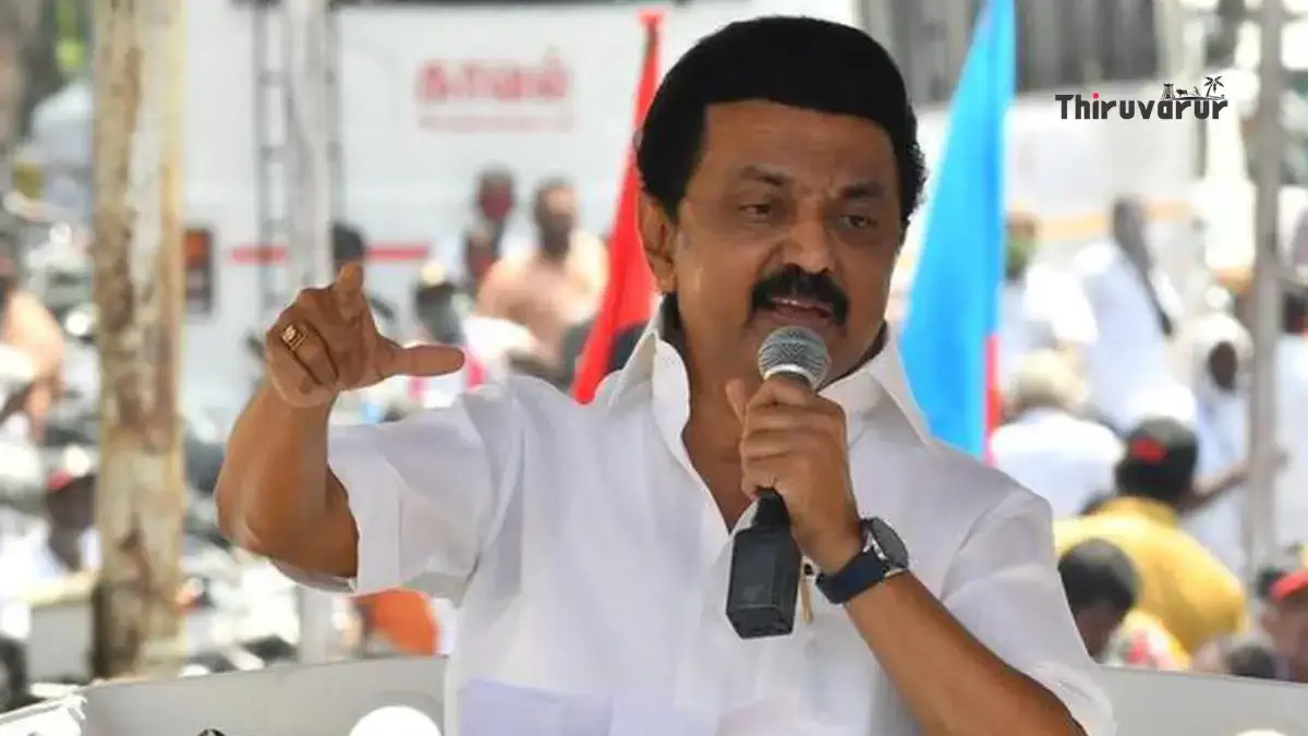 Chief Minister M.K.Stalin's election campaign tour today 09.04.2024 Tiruvallur North Chennai