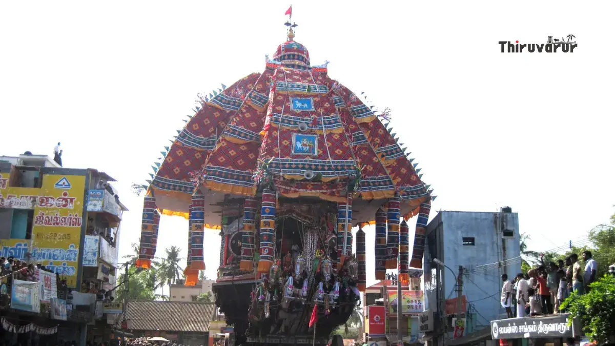 Tiruvarur temple car festival