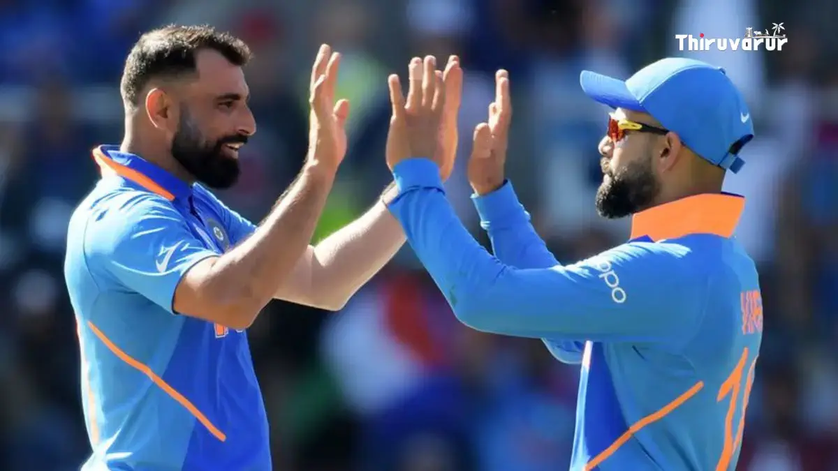 cricket Viratkohli Mohammed shami