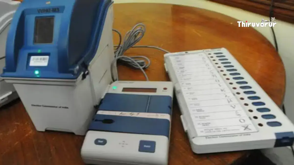Electronic-voting-machines-flying-to-polling-stations Thiruvarur, Tamil Nadu | திருவாரூர், தமிழ் நாடு